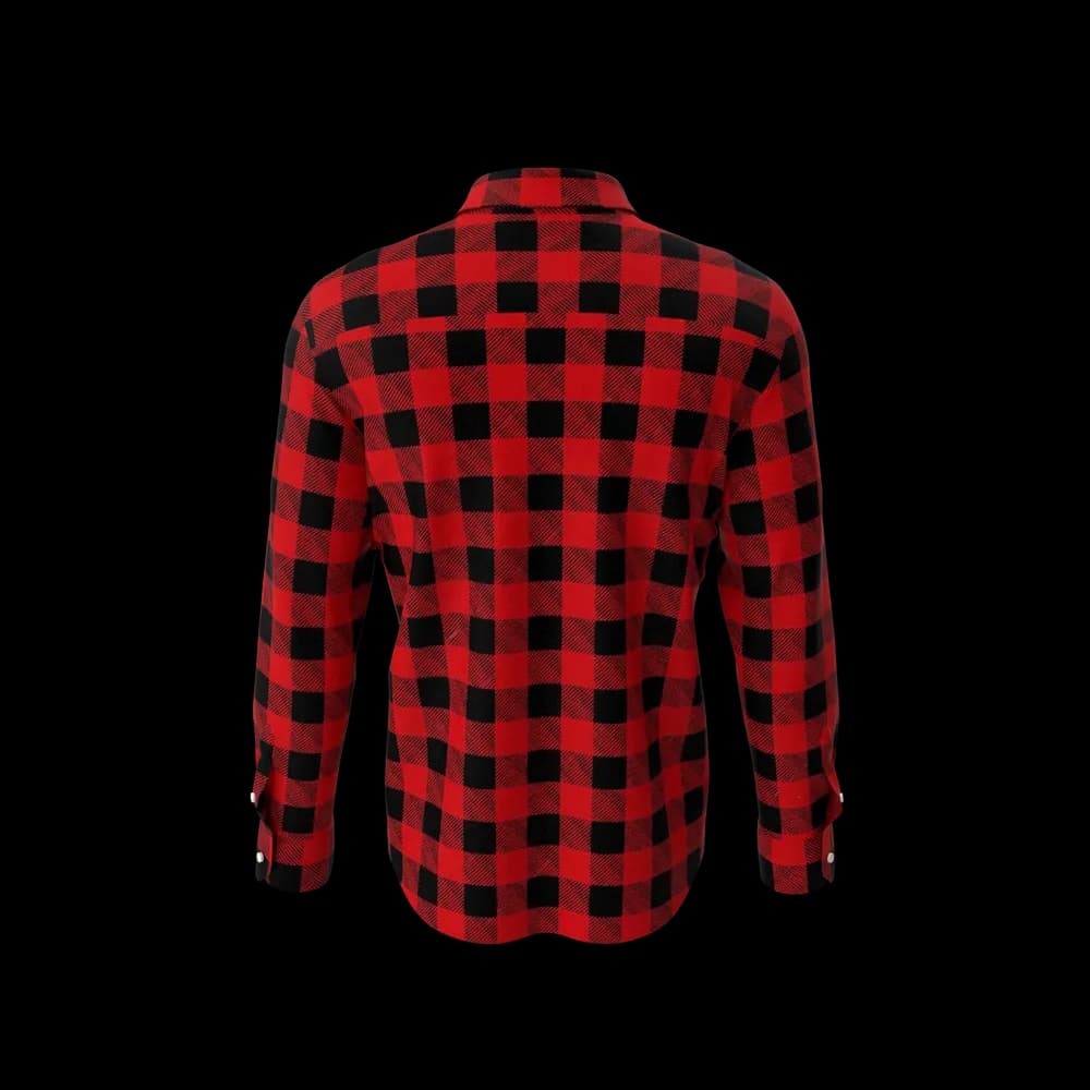 Man Plaid Shirt view 2