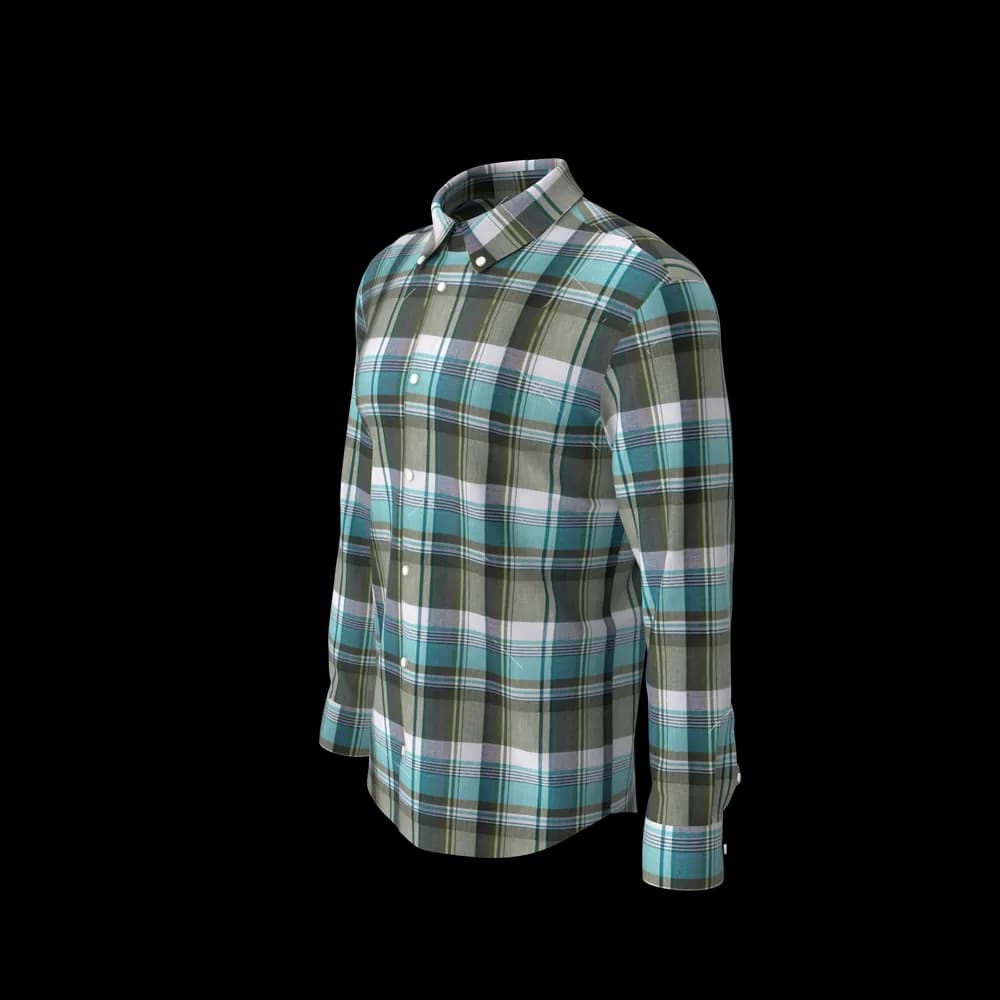 Men Check Shirt view 1