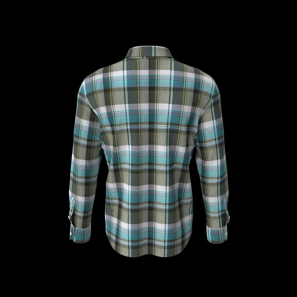 Men Check Shirt view 2